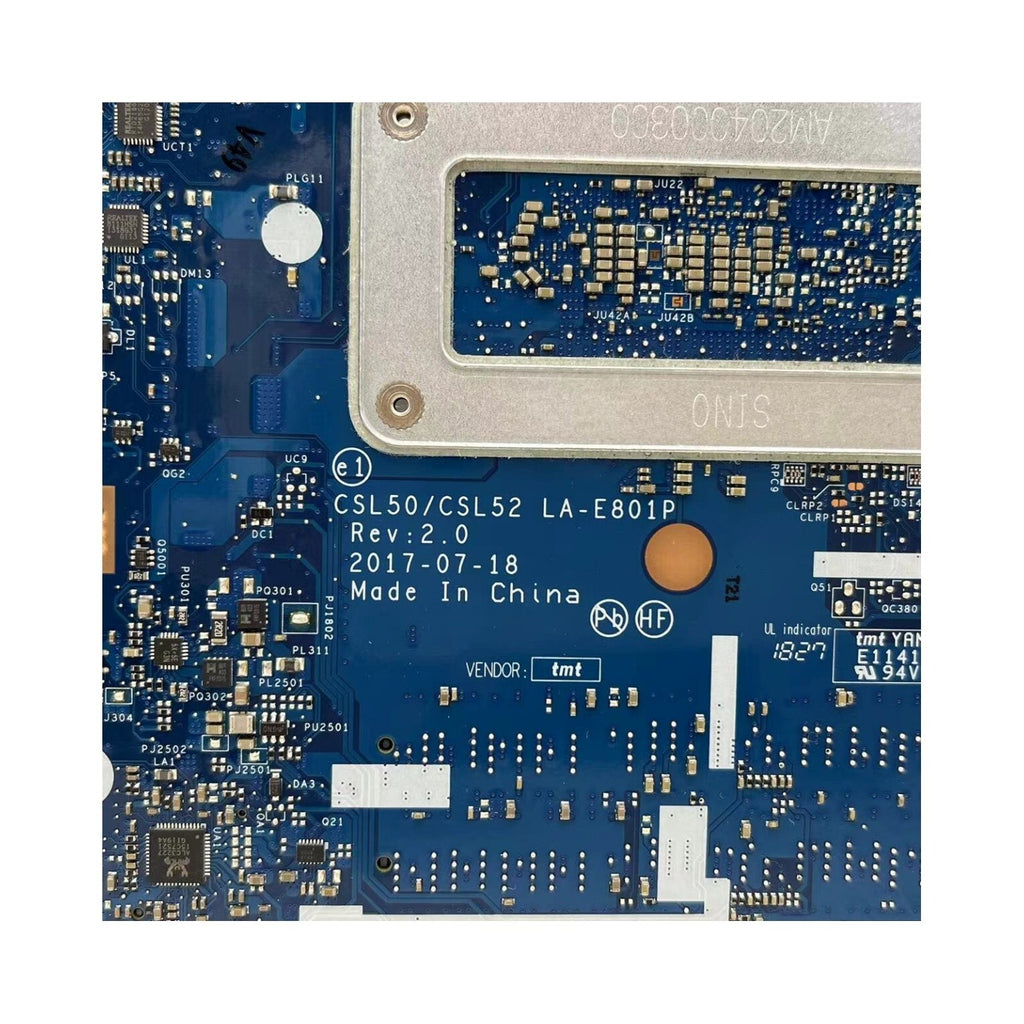 HP Pavilion 250 G6 Motherboard LA-E801P for i5-7200U CPU 926247-601 - Bighao-Era Laptop part