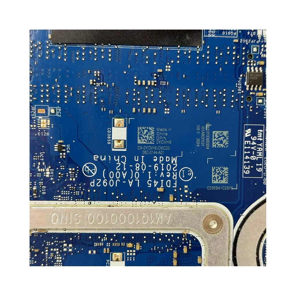 DELL Inspiron 3493 Motherboard LA-J092P i7-1065G7 MX230 4G 0YCVH6 - Bighao-Era Laptop part
