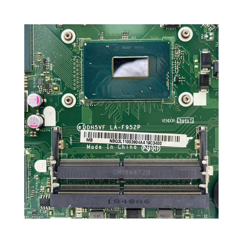NBQ3L11003 LA-F952P For Acer Nitro AN515-53 Motherboard GTX1050Ti 4G i5-8300H - Bighao-Era Laptop part