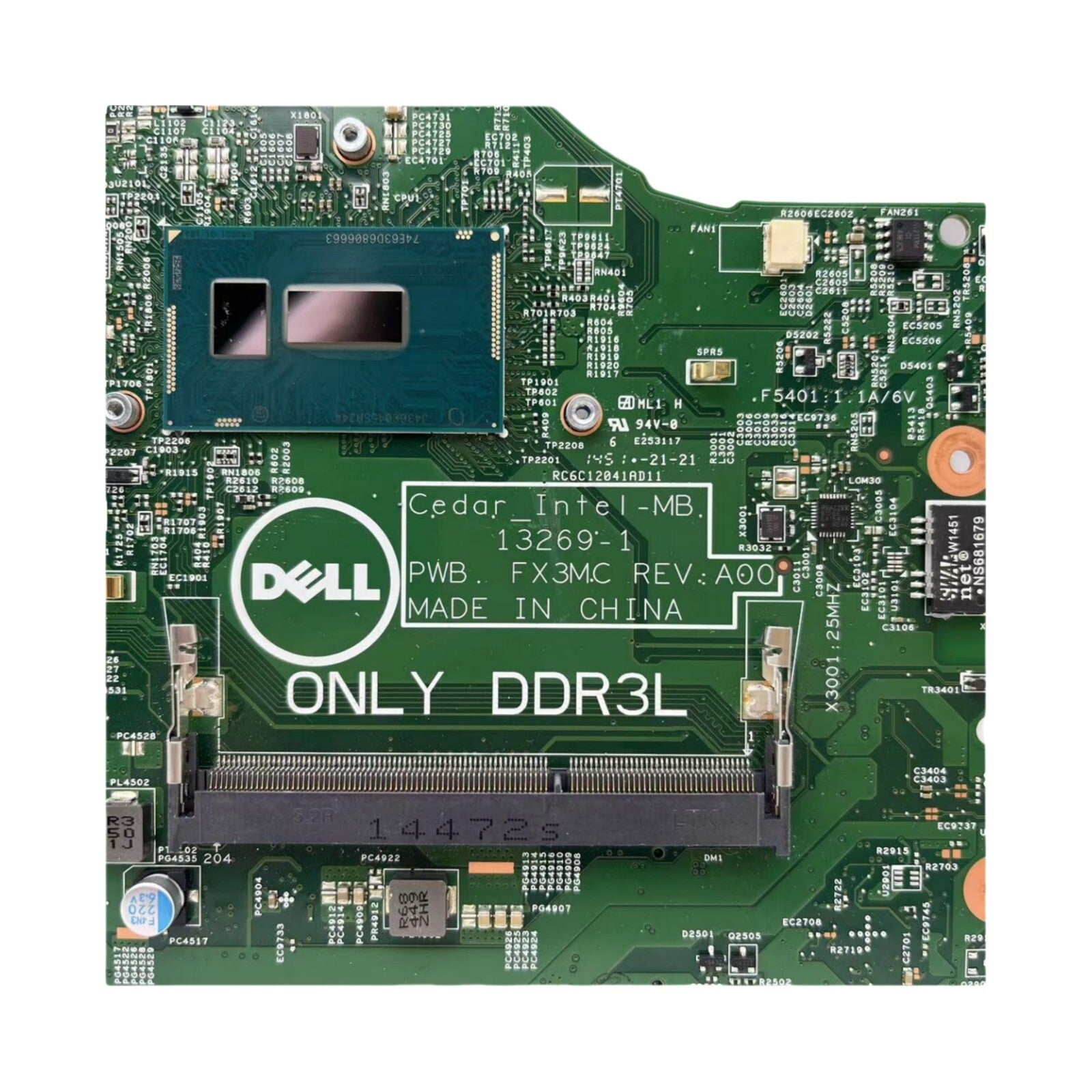 DELL Inspiron 15R Motherboard 13269-1 for 3442 3542 3443 3543 with 2957U i3 0GJC23 - Bighao-Era Laptop part