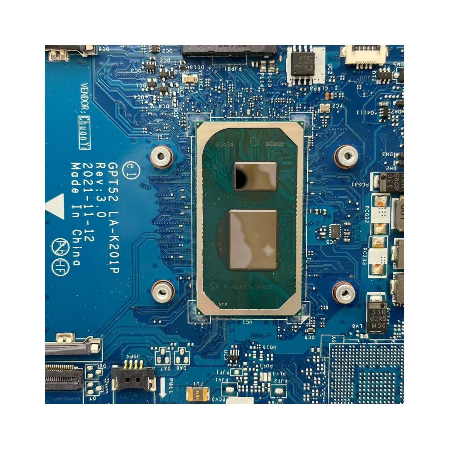 GPT52 LA-K201P For HP 15-DU 15s-DU Laptop Motherboard Core i3-1115G4 M31108-601 - Bighao-Era Laptop part
