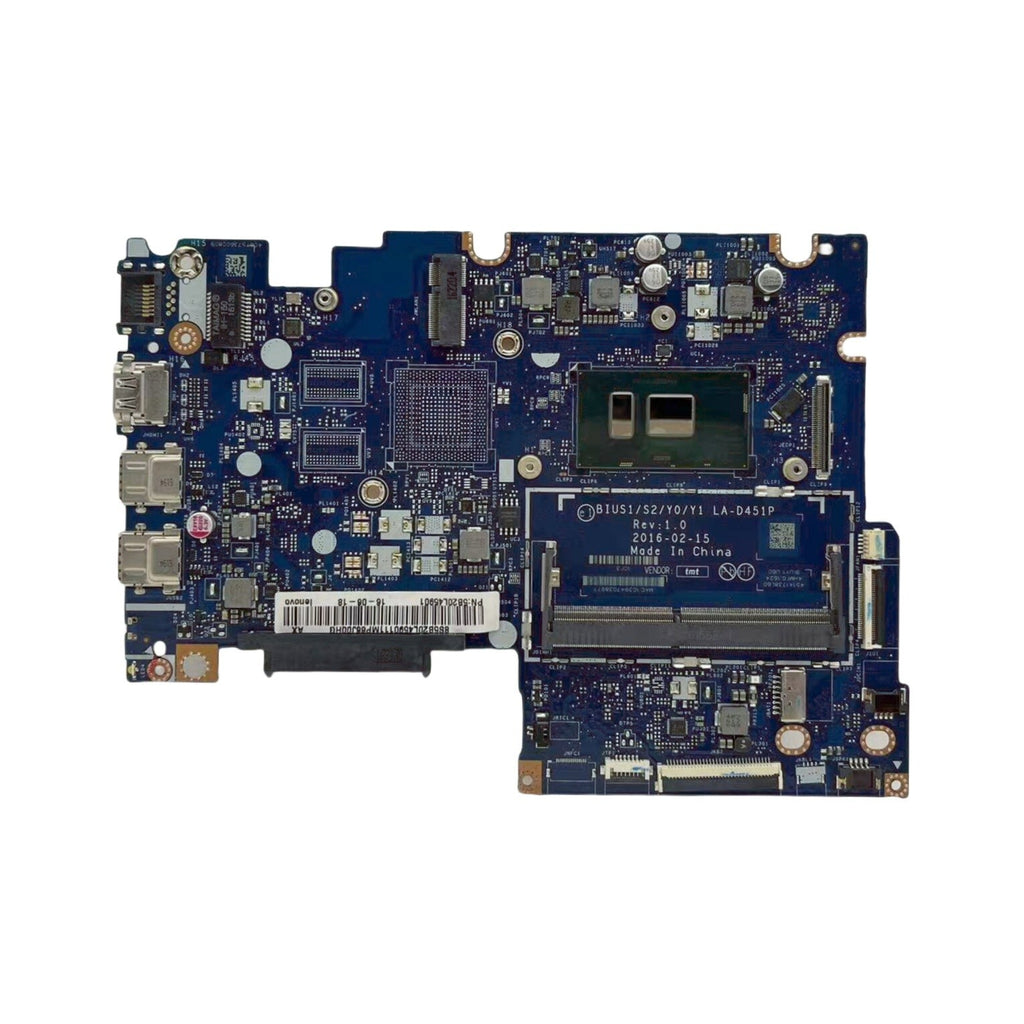 5B20L45901 Lenovo Flex 4-1570 Motherboard LA-D451P Core i3-6100U CPU - Bighao-Era Laptop part