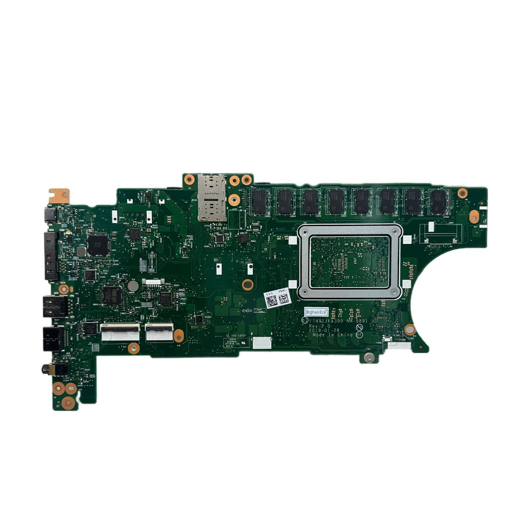 Lenovo ThinkPad X390 T490S Motherboard NM-B891 with i5-8th CPU and 8GB/16GB RAM - Bighao-Era Laptop part
