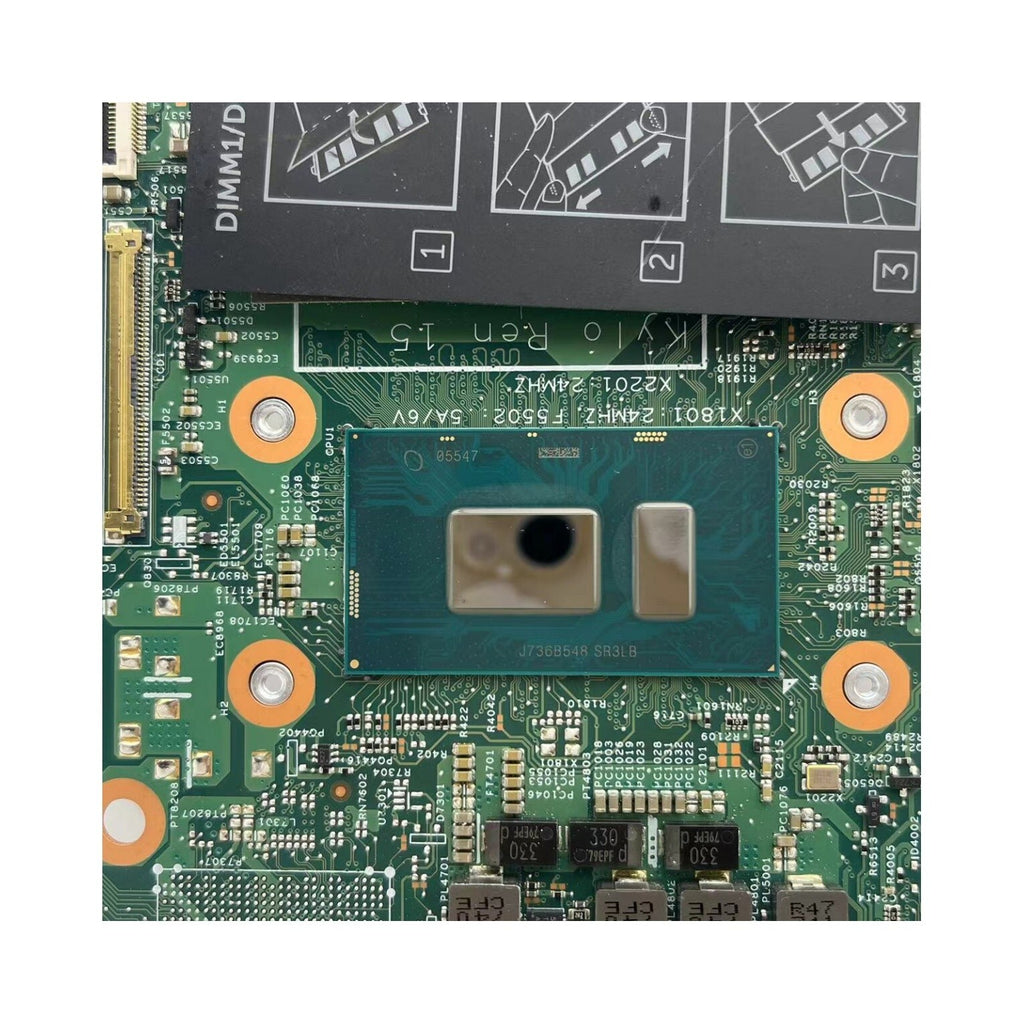 Dell Inspiron 15 7573 Motherboard 16841-1 UMA CN-0471TW i5-8250U CPU Replacement - Bighao-Era Laptop part
