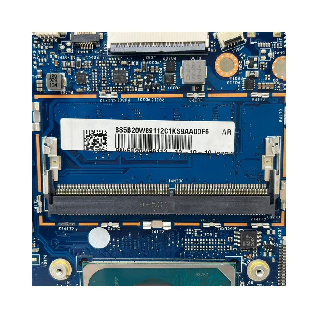 5B20W89112 Lenovo Ideapad S340-15IIL Motherboard LA-H103P i5-1035G1 CPU 4GB - Bighao-Era Laptop part