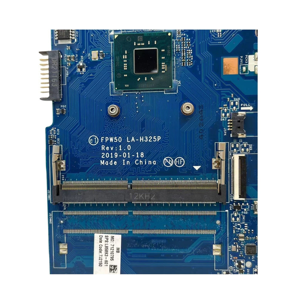 HP Pavilion 15 Motherboard LA-H325P FPW50 L85893-601 for 15-DW 15-DU Pentium N5030 - Bighao-Era Laptop part