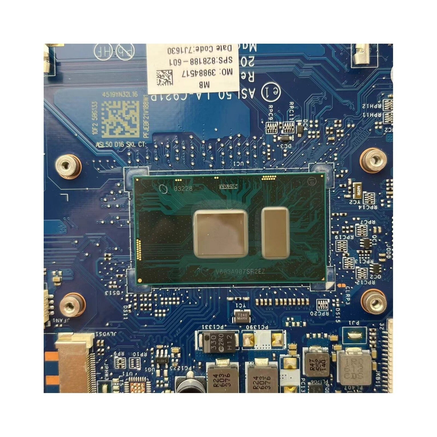 ASL50 LA-C921P For HP 15-AC Laptop Motherboard 828188-601 i7-6500U R5 M330 2G - Bighao-Era Laptop part