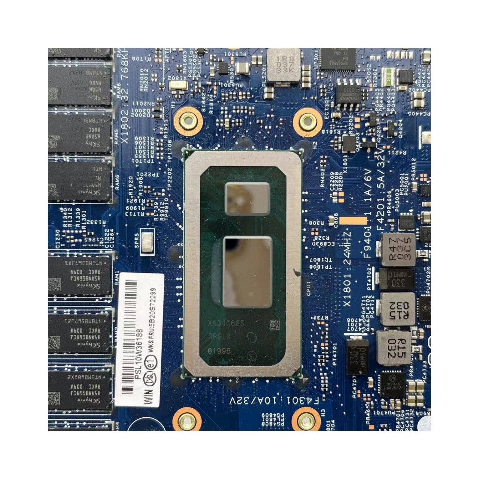 FRU:5B20S72299 For Lenovo ThinkPad Yoga L13 Motherboard 8GB i3-10110U 18834-1M - Bighao-Era Laptop part