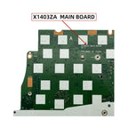 ASUS ViviBook X14 X1403ZA X1403ZB X1403ZAR Motherboard With i3-1220P 4GB/8GB-RAM - Bighao-Era Laptop part