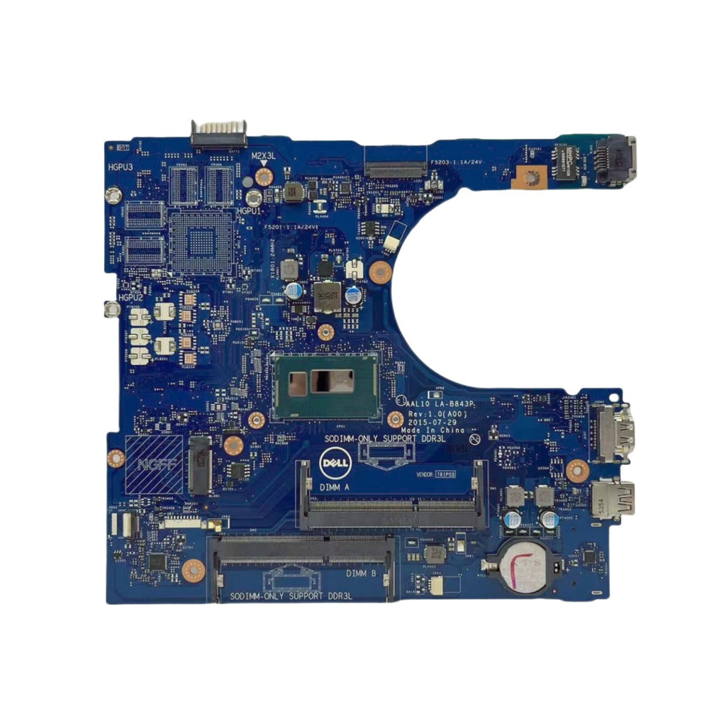 LA-B843P For DELL Inspiron 5558 Laptop Motherboard 00HJC9 With Core i5-4210U CPU - Bighao-Era Laptop part