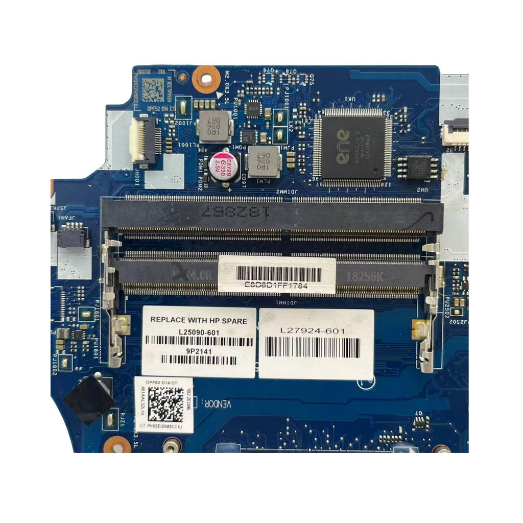 HP ZBook 15V G5 Motherboard LA-F851P DPF52 L25090-601 i5-8300H P6000 4G-GPU - Bighao-Era Laptop part