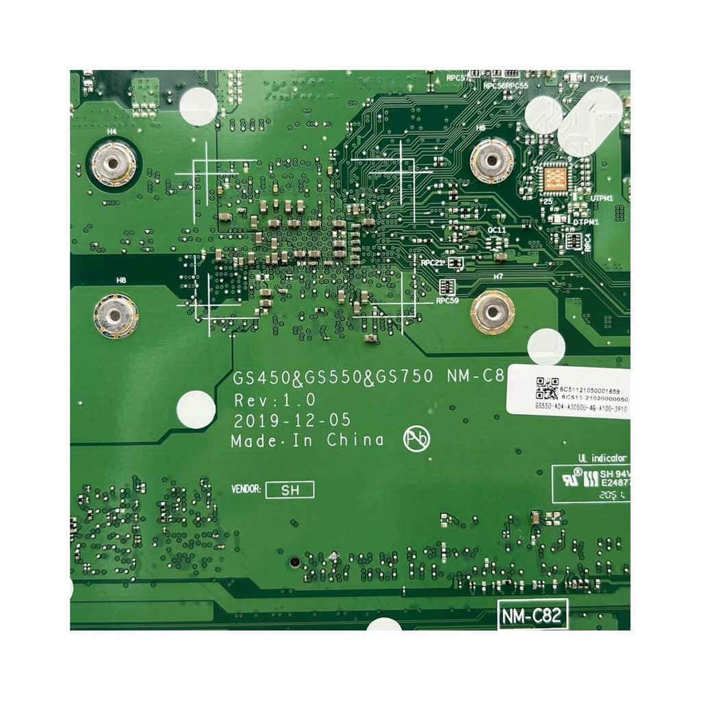 5B20S44466 Lenovo Ideapad 3 15ADA05 Motherboard NM-C821 with Athlon 3050U CPU and 4GB RAM - Bighao-Era Laptop part