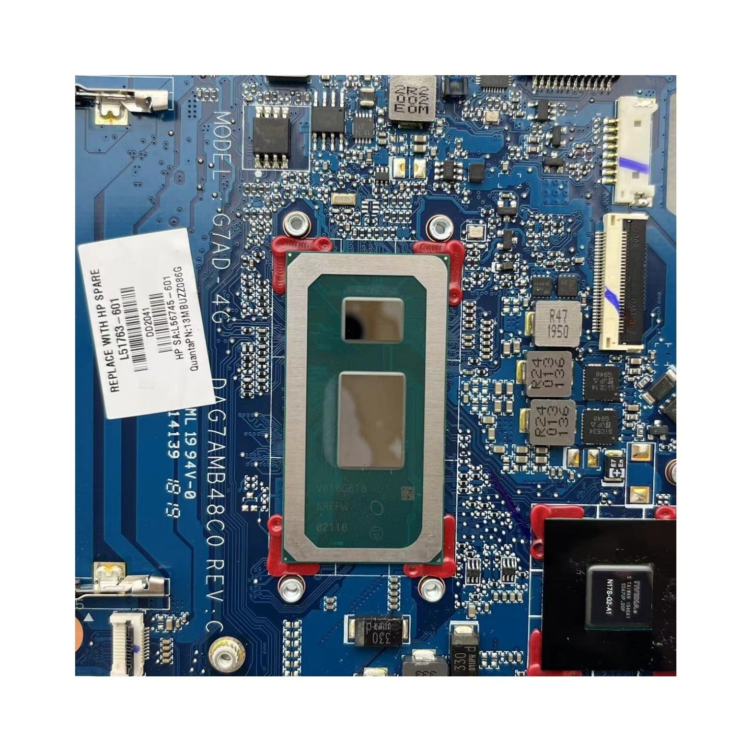 HP Pavilion 14-CE Motherboard DAG7AMB48C0 L51763-601 G7AD-4G i7-8565U MX250 - Bighao-Era Laptop part