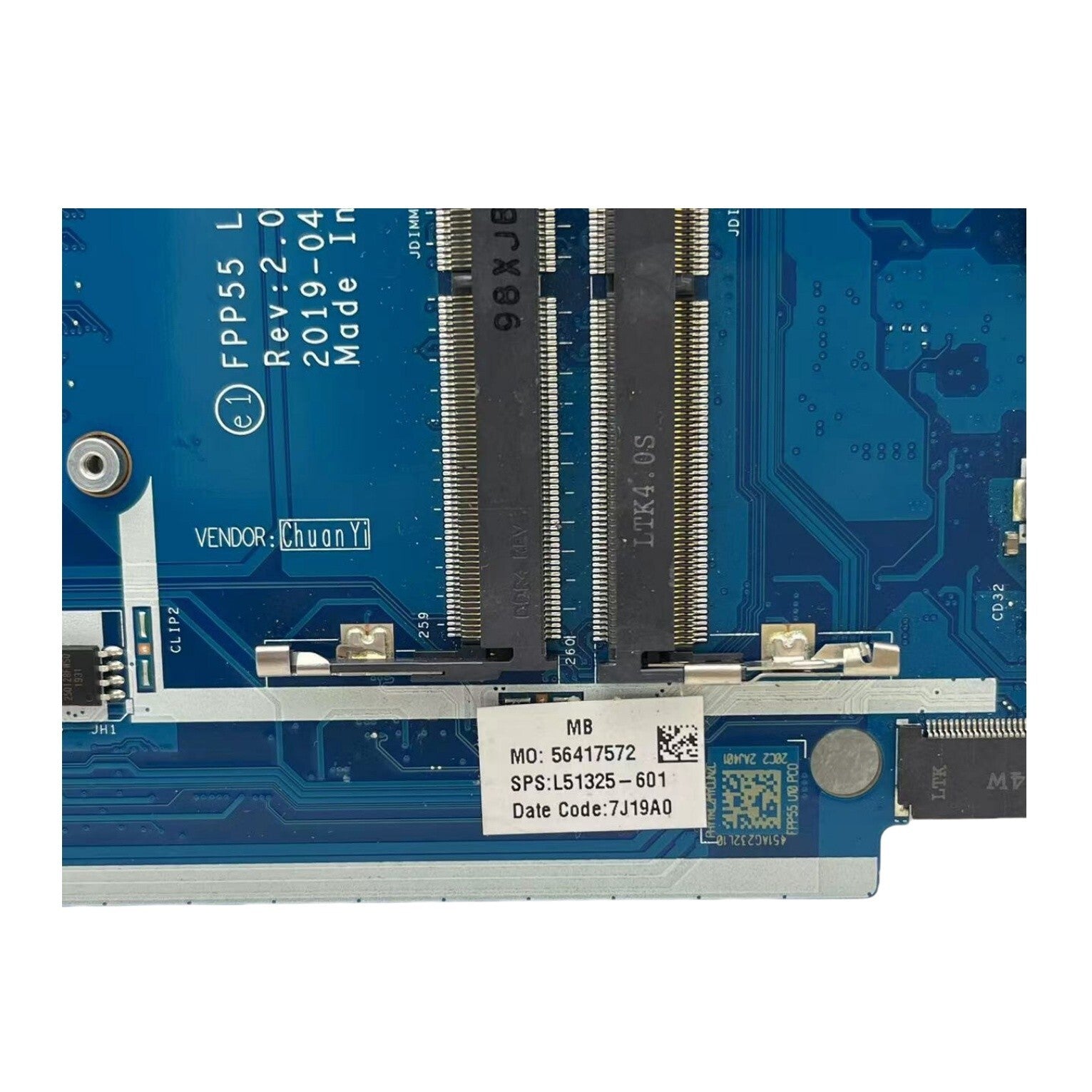 HP 15-DB Motherboard Ryzen R7-3700U LA-G07JP for HP 15-DB 15T-DB 15-db1xxx with L51325-601 CPU - Bighao-Era Laptop part