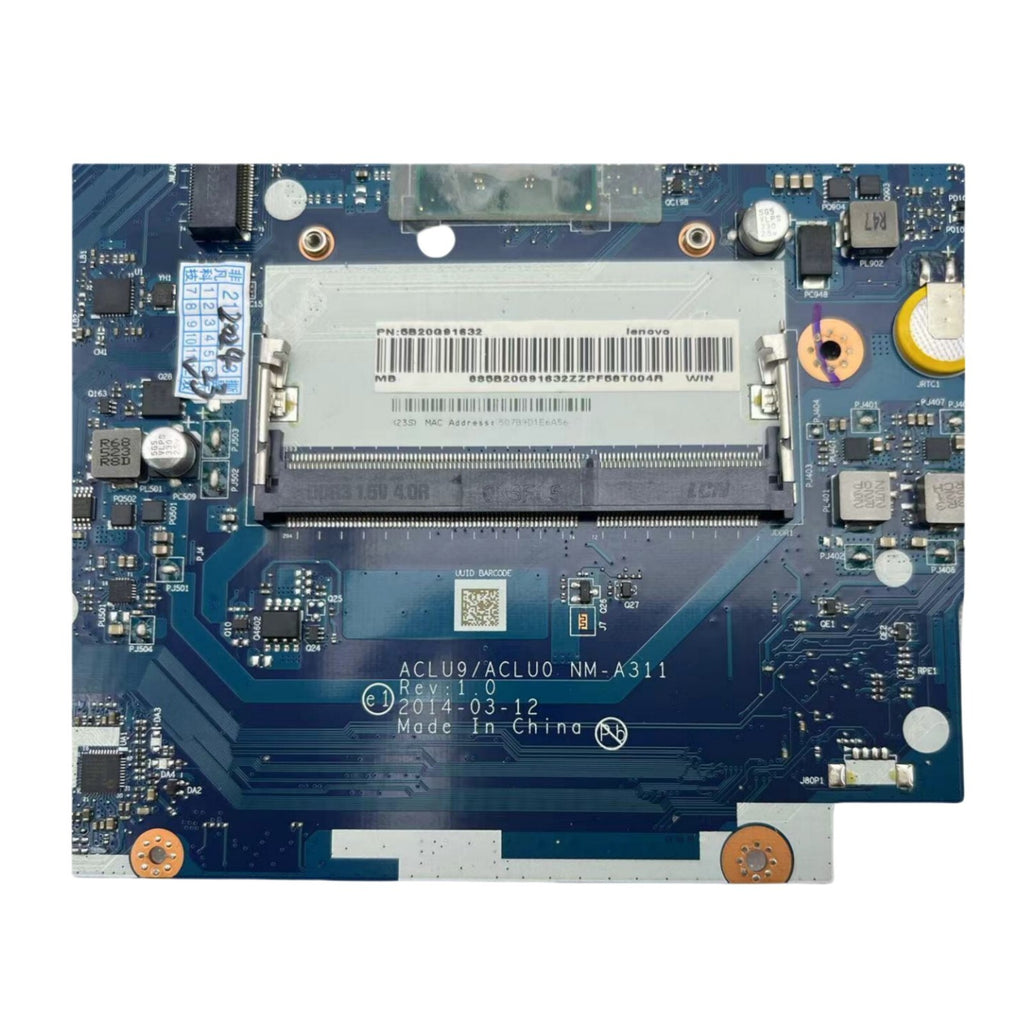 Lenovo Ideapad G50-30 Motherboard NM-A311 5B20G91626 820M 1G Celeron N2940 - Bighao-Era Laptop part