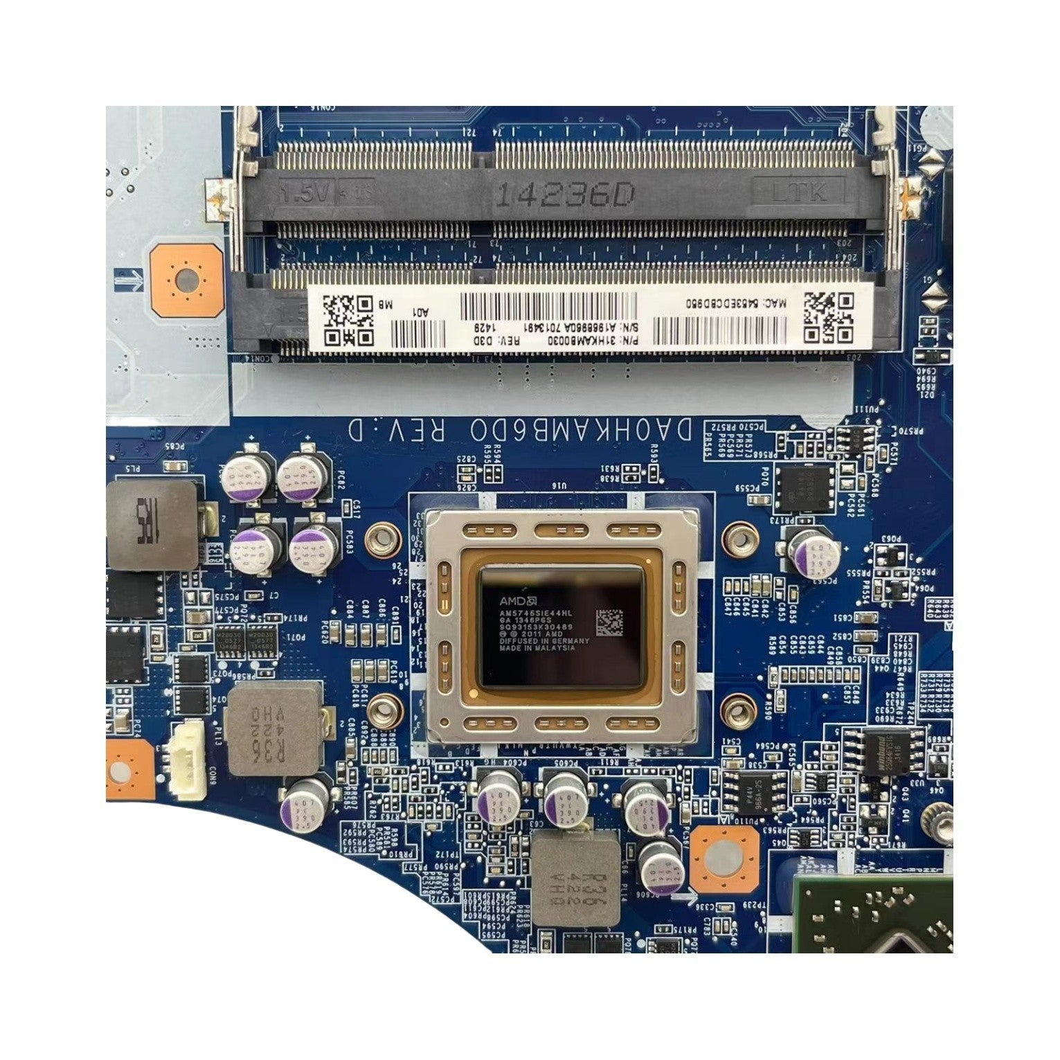 Sony SVF144 Laptop Motherboard DA0HKAMB6D0 with AMD A10-5745M CPU DDR3L A1968960A - Bighao-Era Laptop part