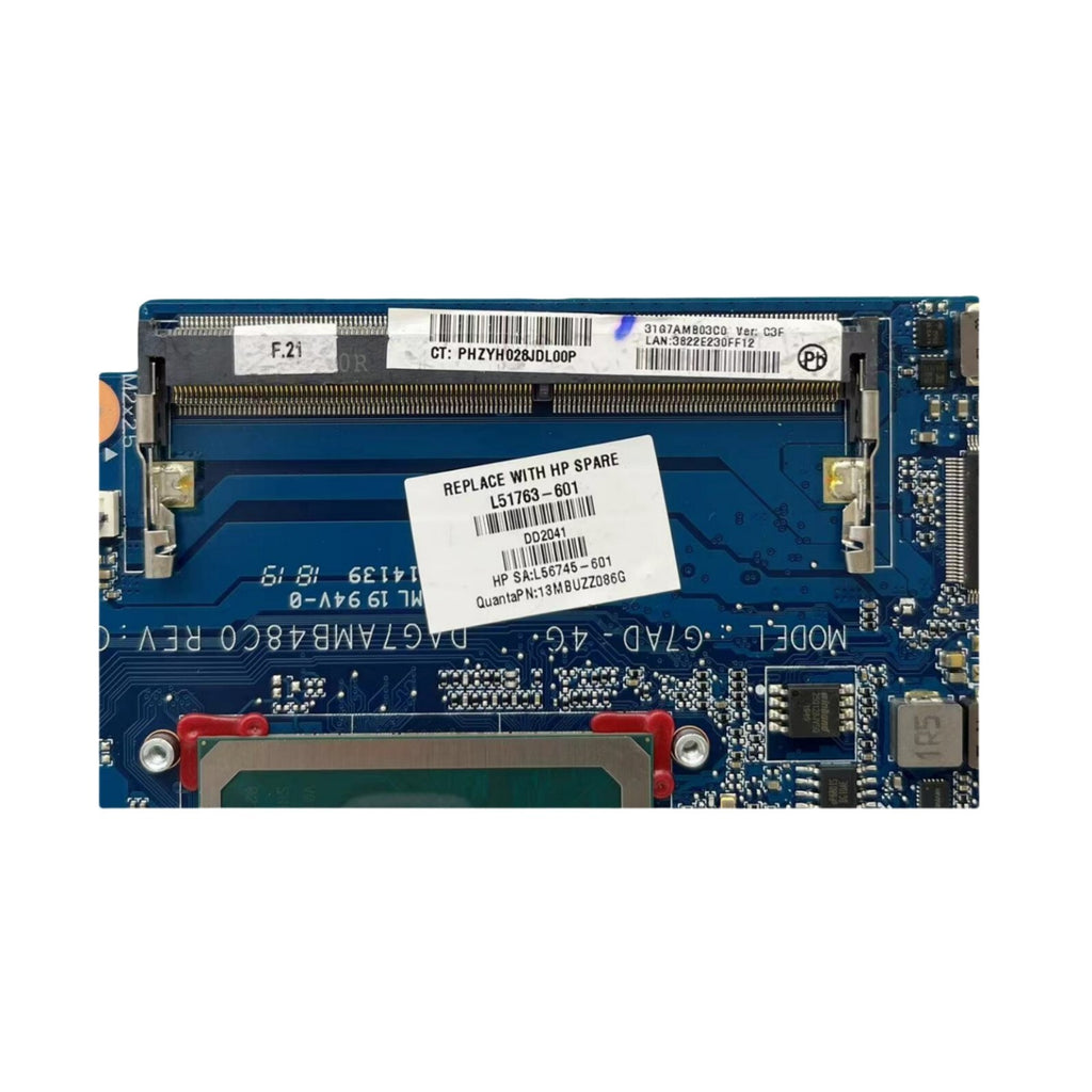 HP Pavilion 14-CE Motherboard DAG7AMB48C0 L51763-601 G7AD-4G i7-8565U MX250 - Bighao-Era Laptop part