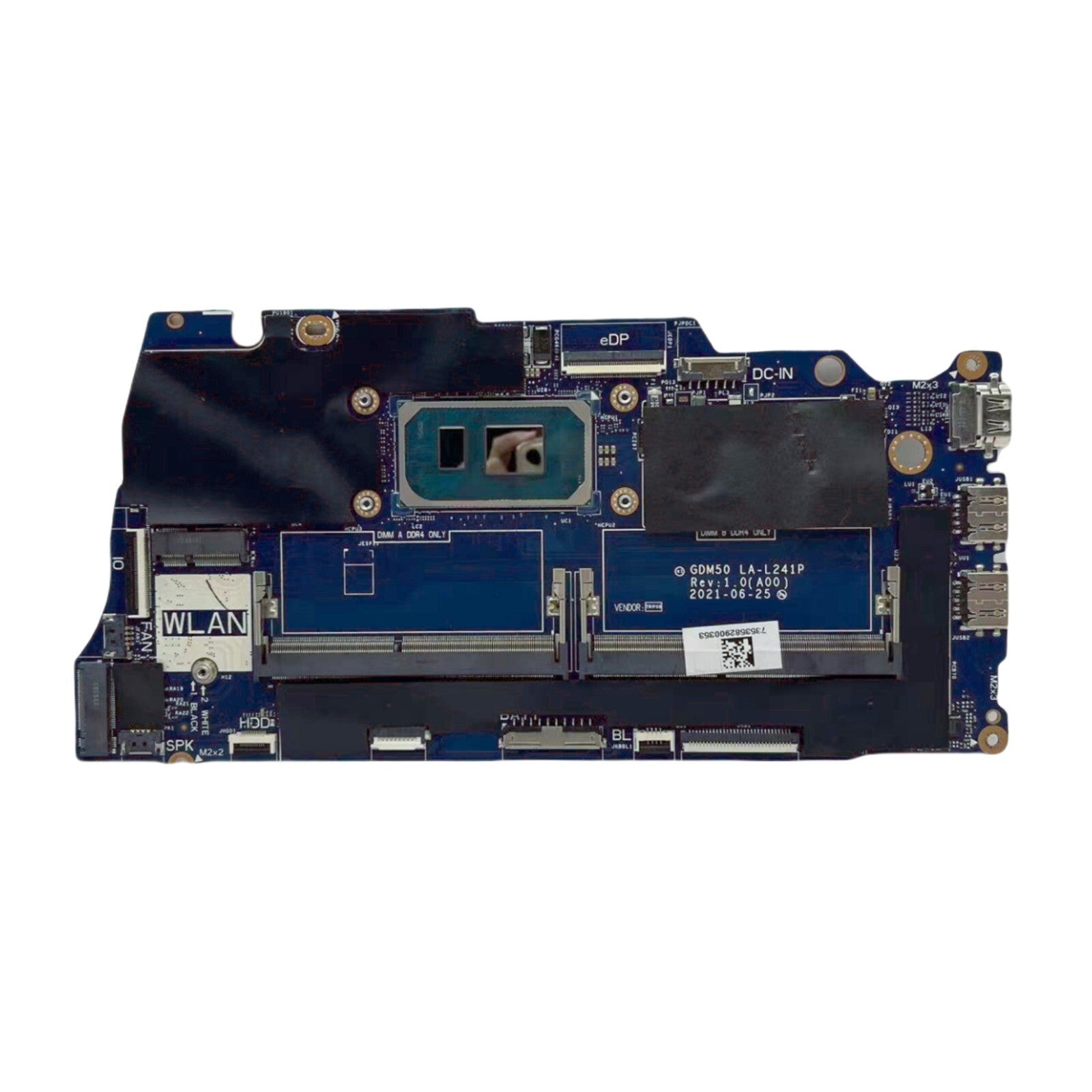 LA-L241P Dell Inspiron 15 3511 Motherboard 06F315 with i7-1165G7 CPU - Bighao-Era Laptop part