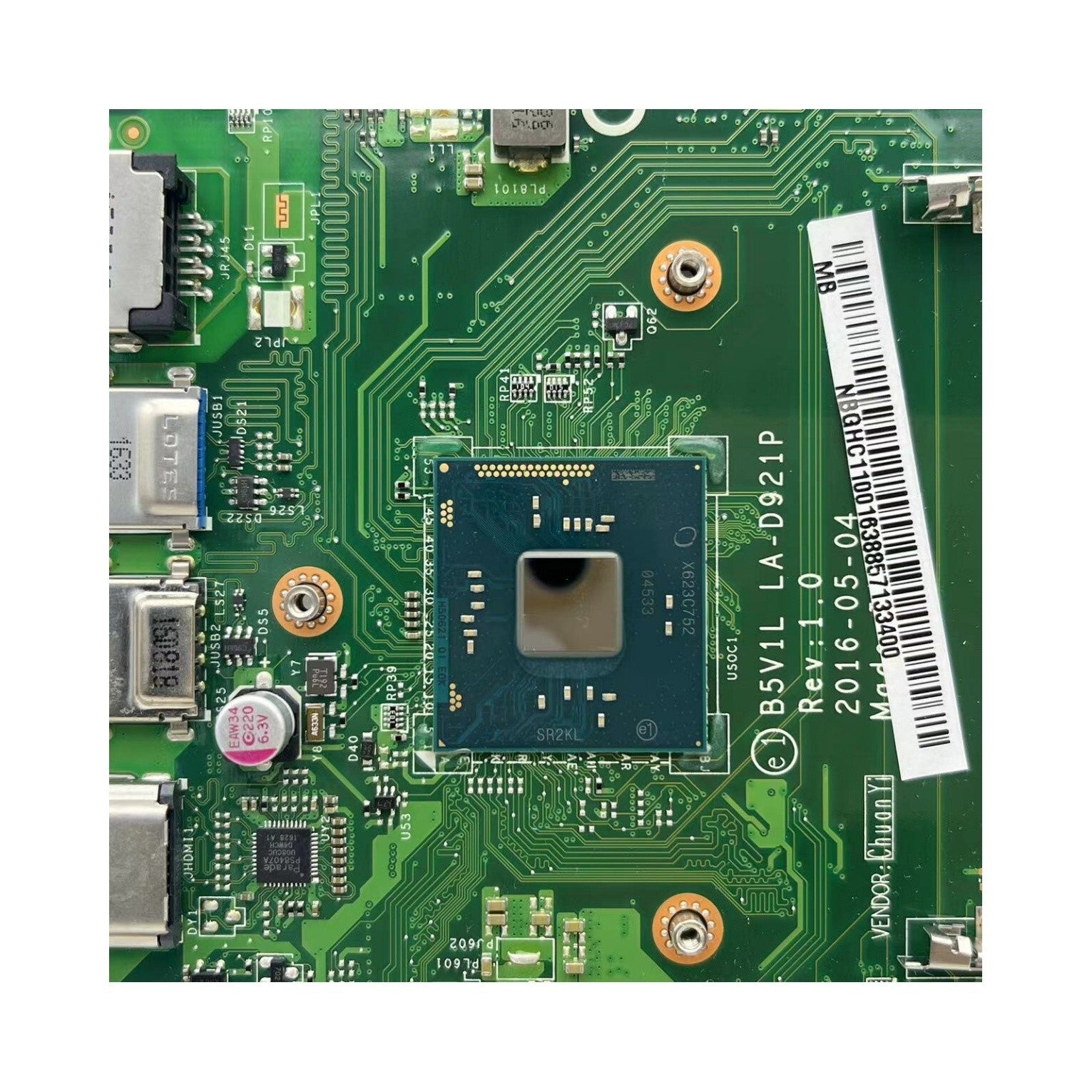 B5V1L LA-D921P Acer Aspire ES1-532G Motherboard N3710 920MX-2GB Replacement - Bighao-Era Laptop part