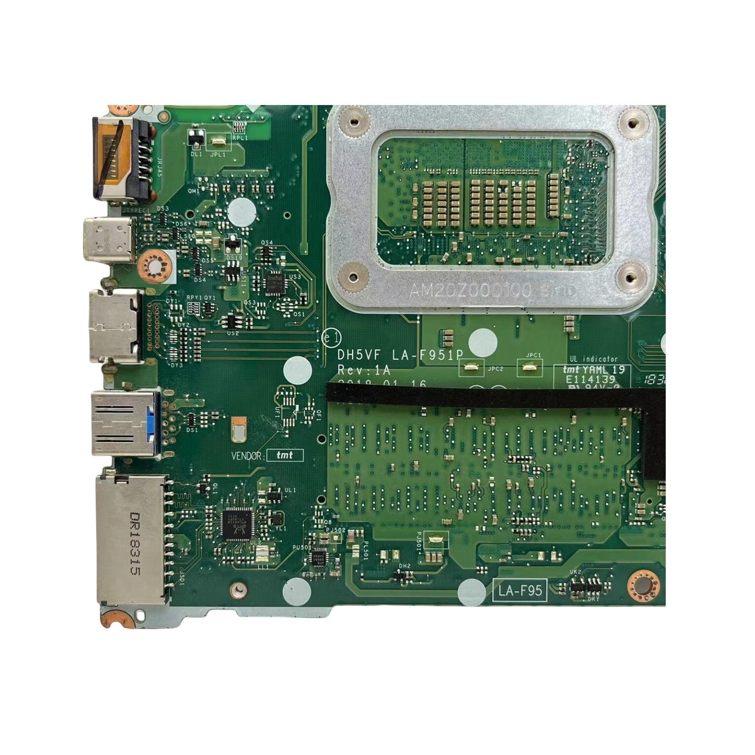 Acer Aspire A715-72G Motherboard LA-F951P GTX1050Ti 4GB i7-8750H NBGXC11002 - Bighao-Era Laptop part