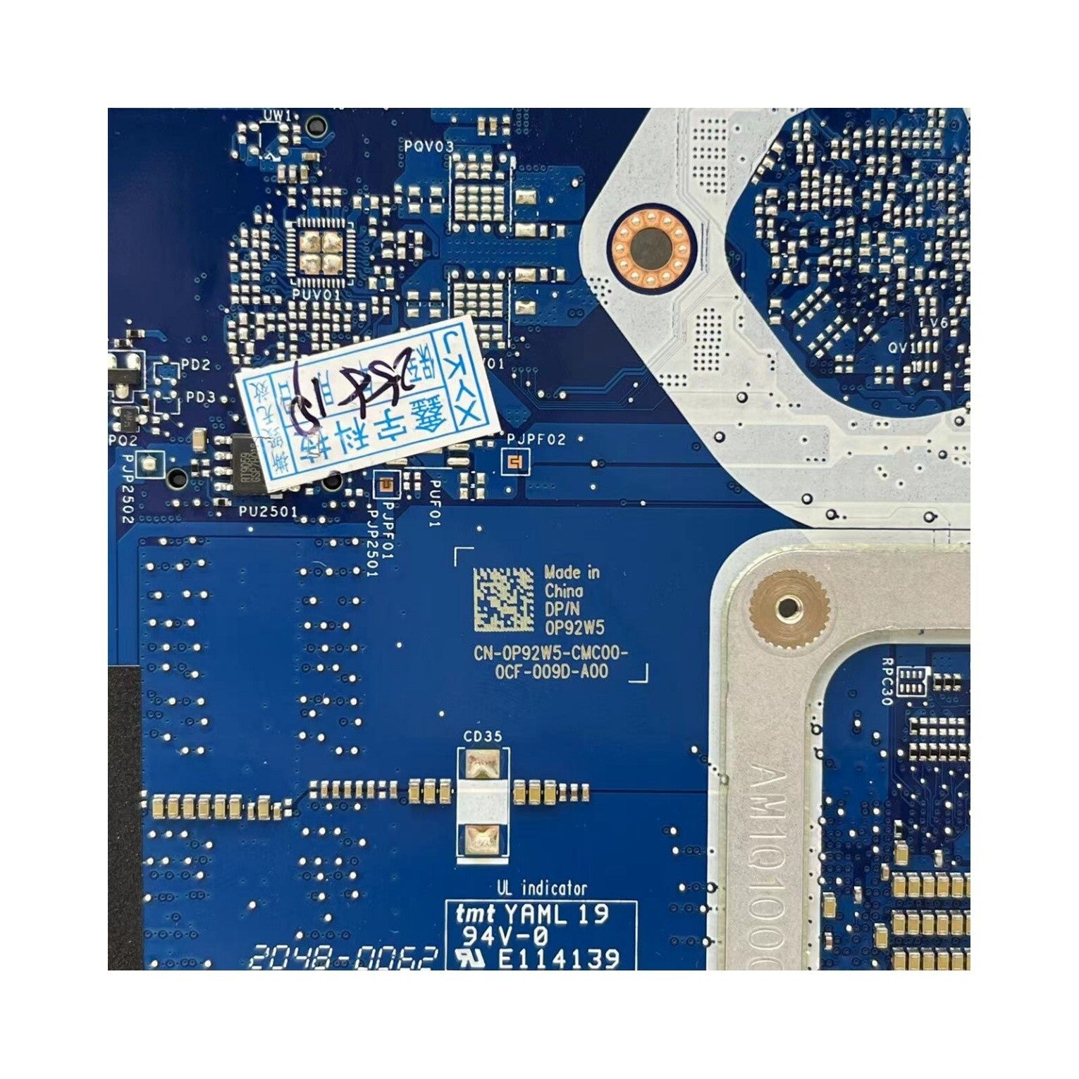 LA-K001P Mainboard Dell Inspiron 15 3505 with AMD 3050U CPU - 0P92W5 Motherboard Replacement - Bighao-Era Laptop part