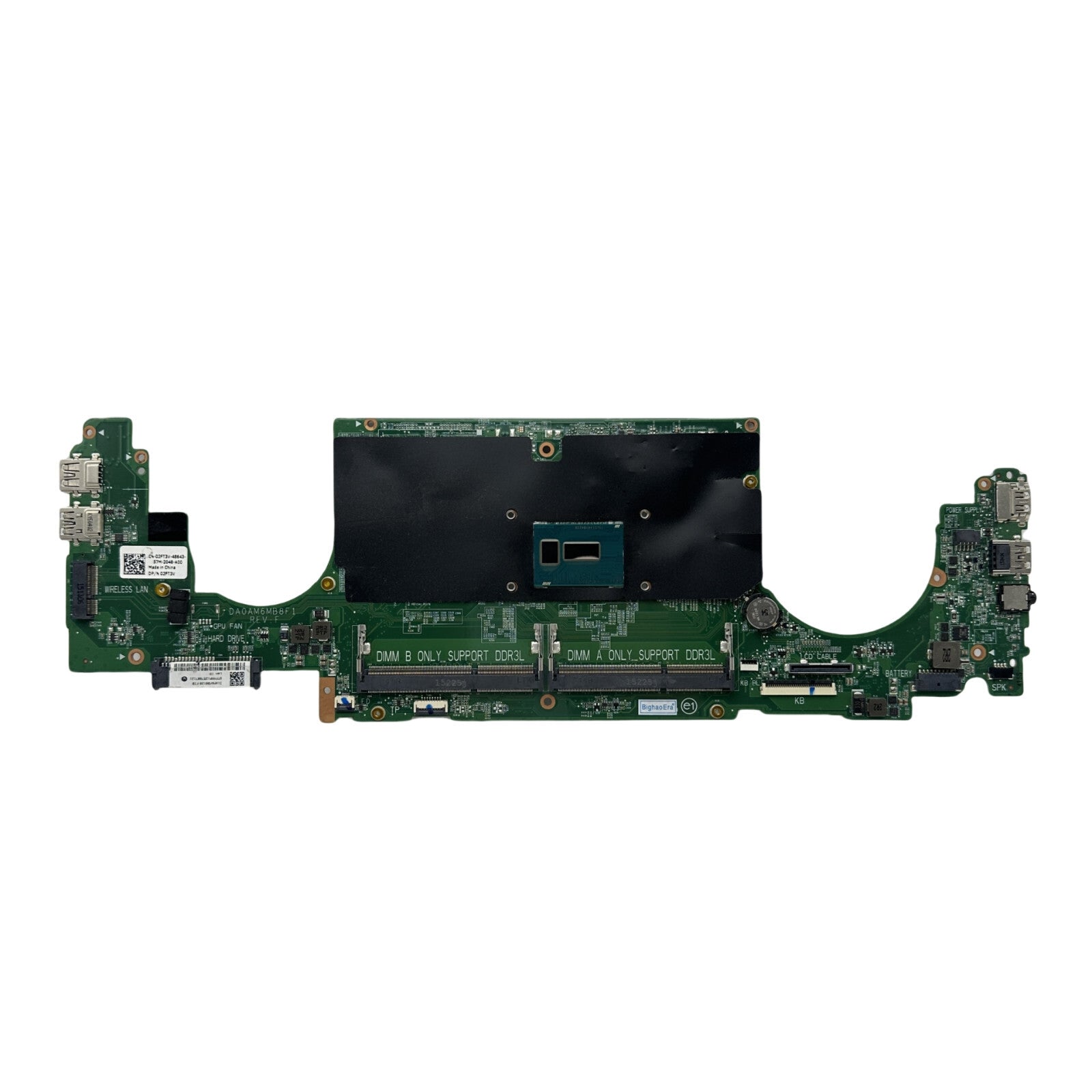 DA0AM6MB8F1 For Dell Inspiron 15 7458 Laptop Motherboard With i5-5200U CN-02FT3V - Bighao-Era Laptop part