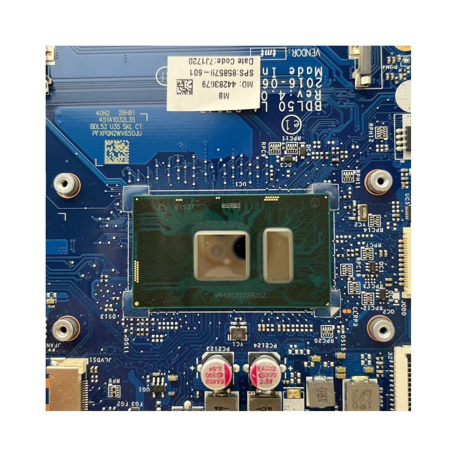 HP 250 G7 Laptop Motherboard LA-D704P with Core i7-6500U CPU - BDL50 858579-601 - Bighao-Era Laptop part