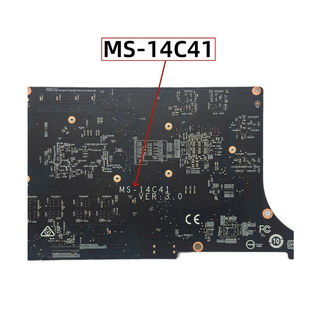 MSI Summit E14 Motherboard MS-14C41 i7-1185G7 32GB GTX1650Ti-4GB - Bighao-Era Laptop part