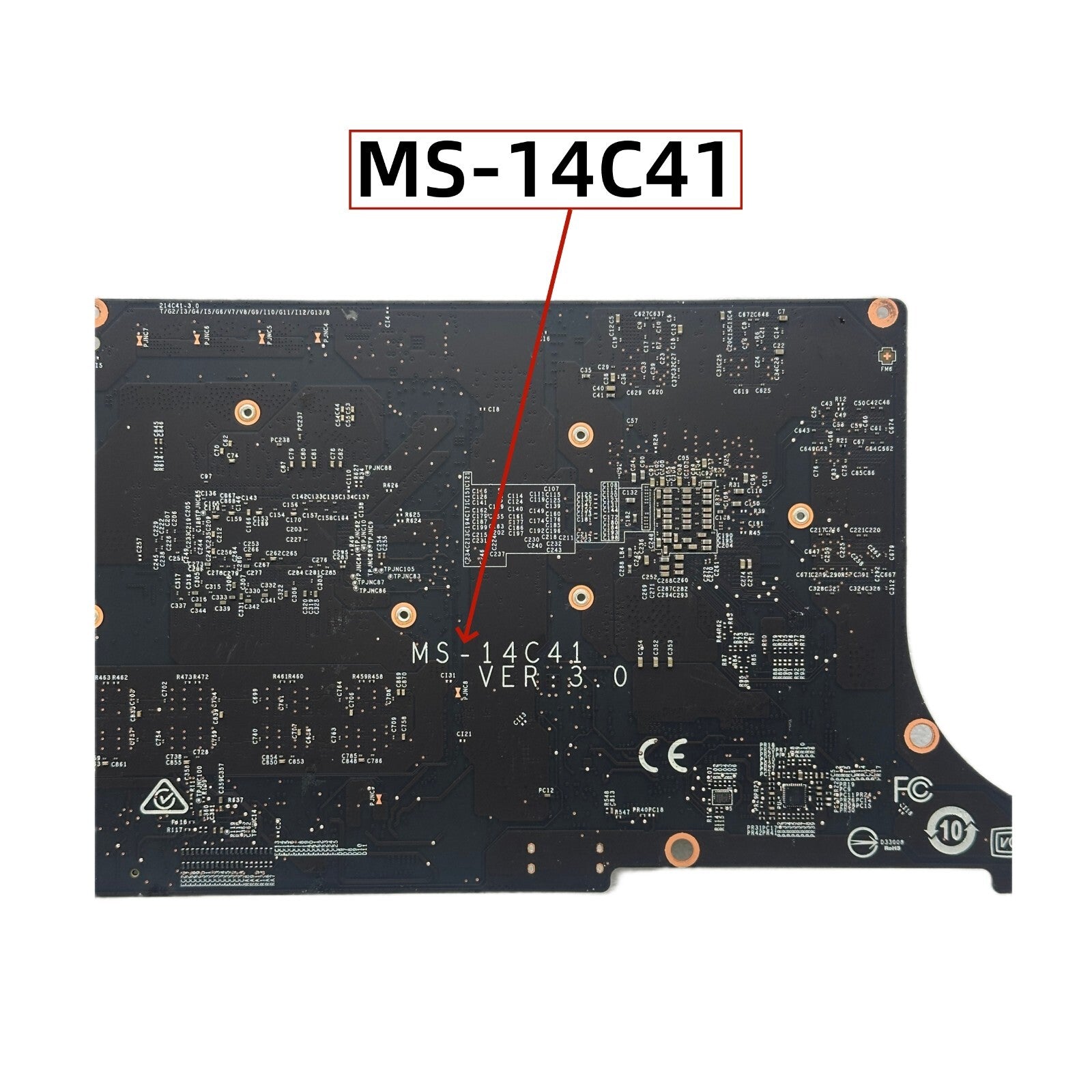 MSI Summit E14 Motherboard MS-14C41 i7-1185G7 32GB GTX1650Ti-4GB - Bighao-Era Laptop part