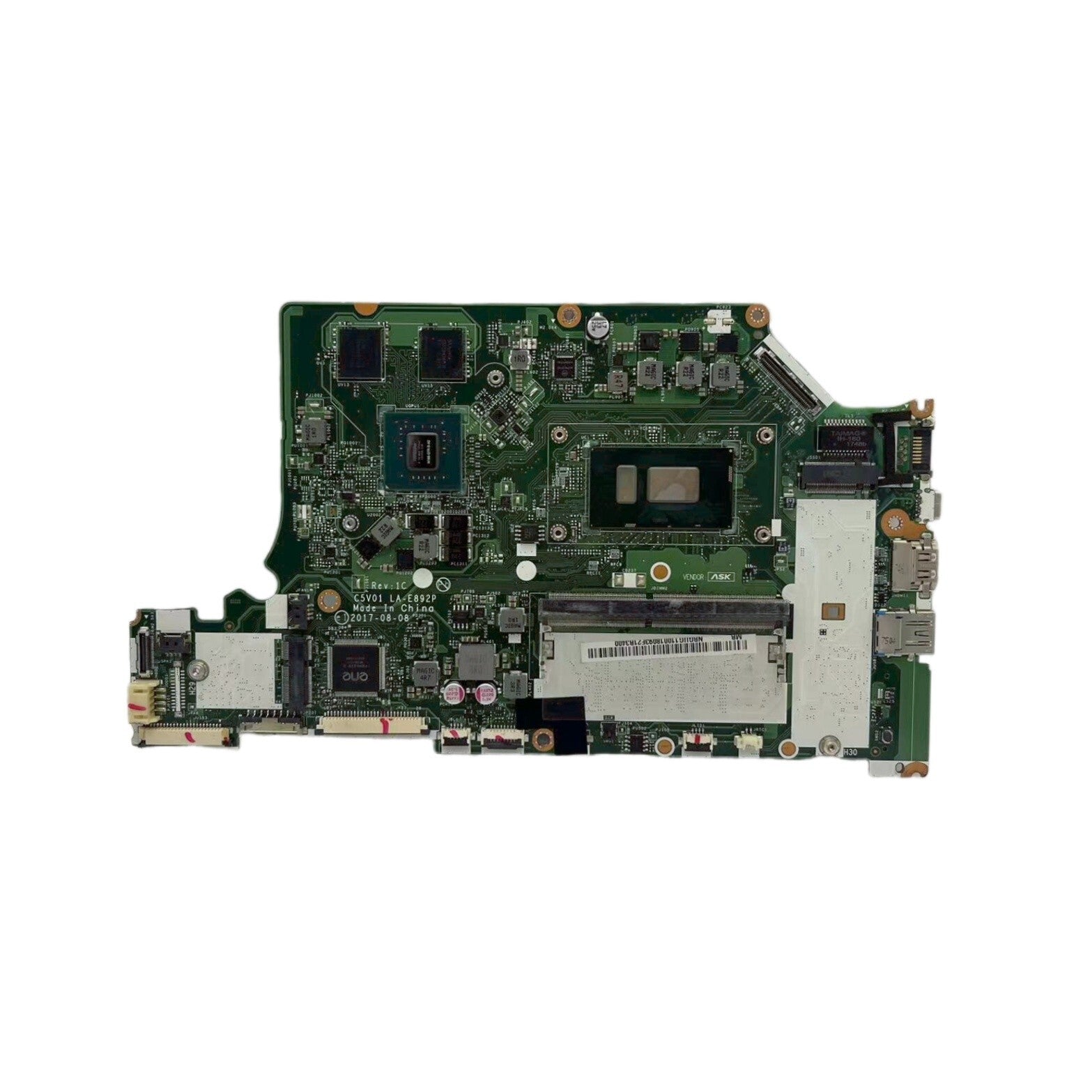 For Acer Aspire A515-51G Motherboard i5-8250U CPU 940MX-2GB NBGUG11001 LA-E892P - Bighao-Era Laptop part