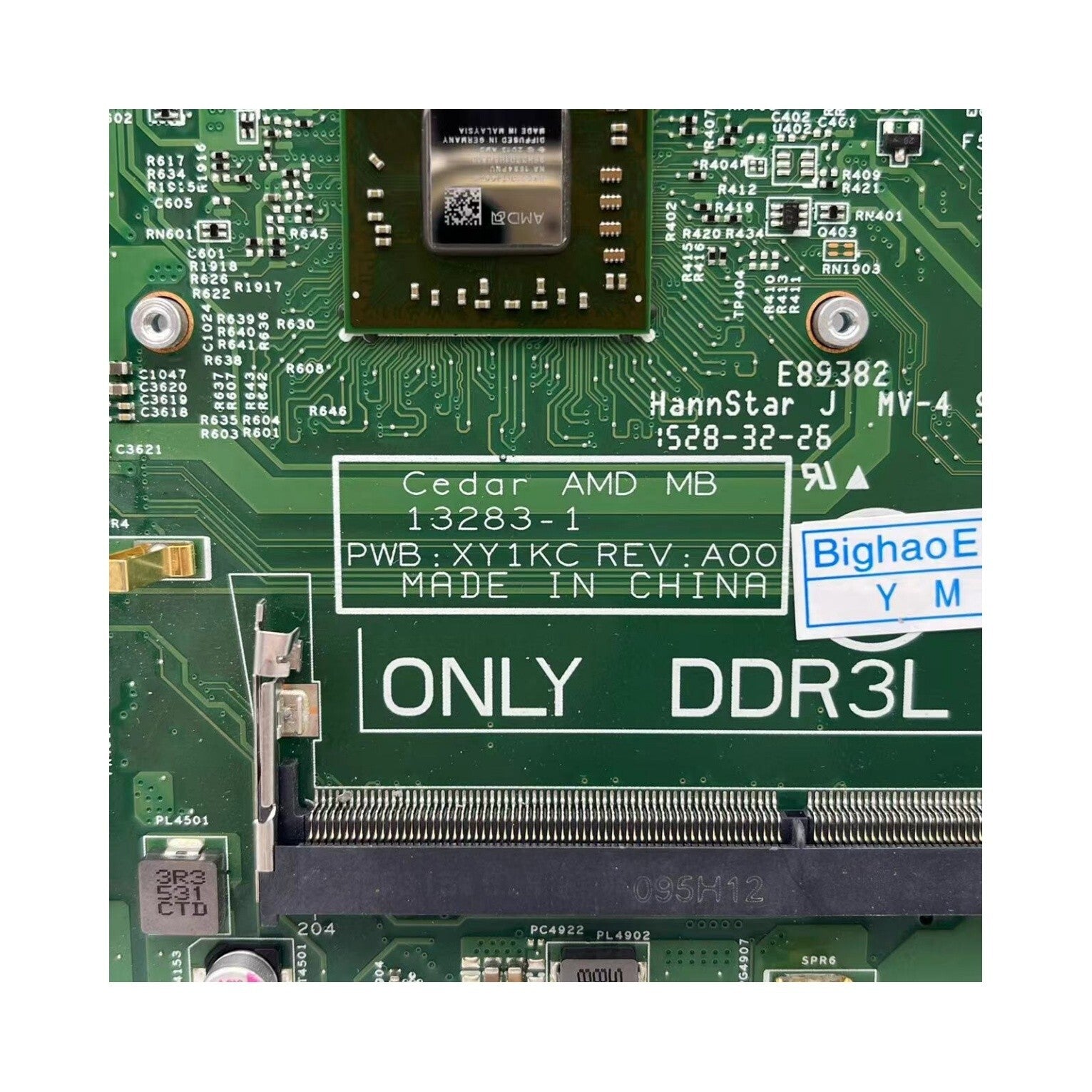 Dell Inspiron 15 3541 Laptop Motherboard 13283-1 with A6-6310 CPU 0F27GH - Bighao-Era Laptop part