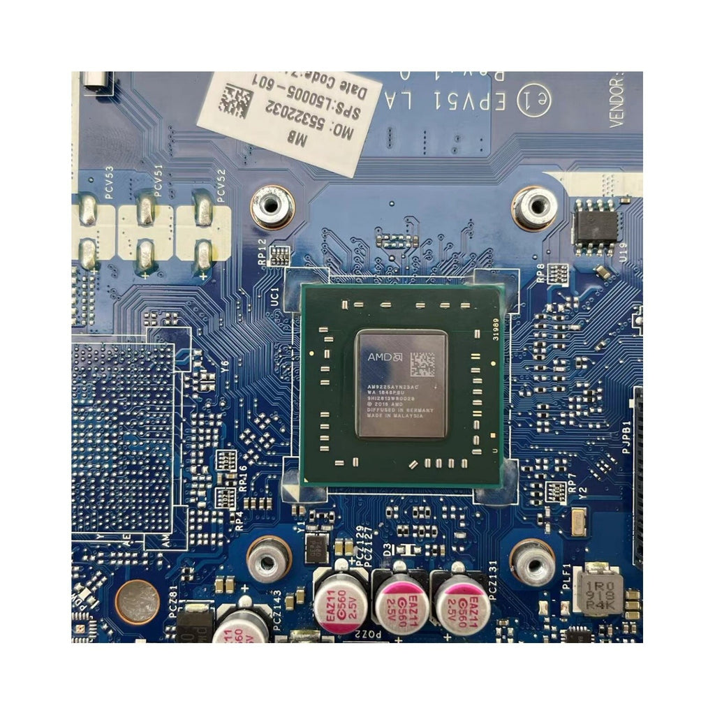 EPV51 LA-G078P For HP 255 G7 Laptop Motherboard UMA With A6-9225 CPU L50005-601 - Bighao-Era Laptop part