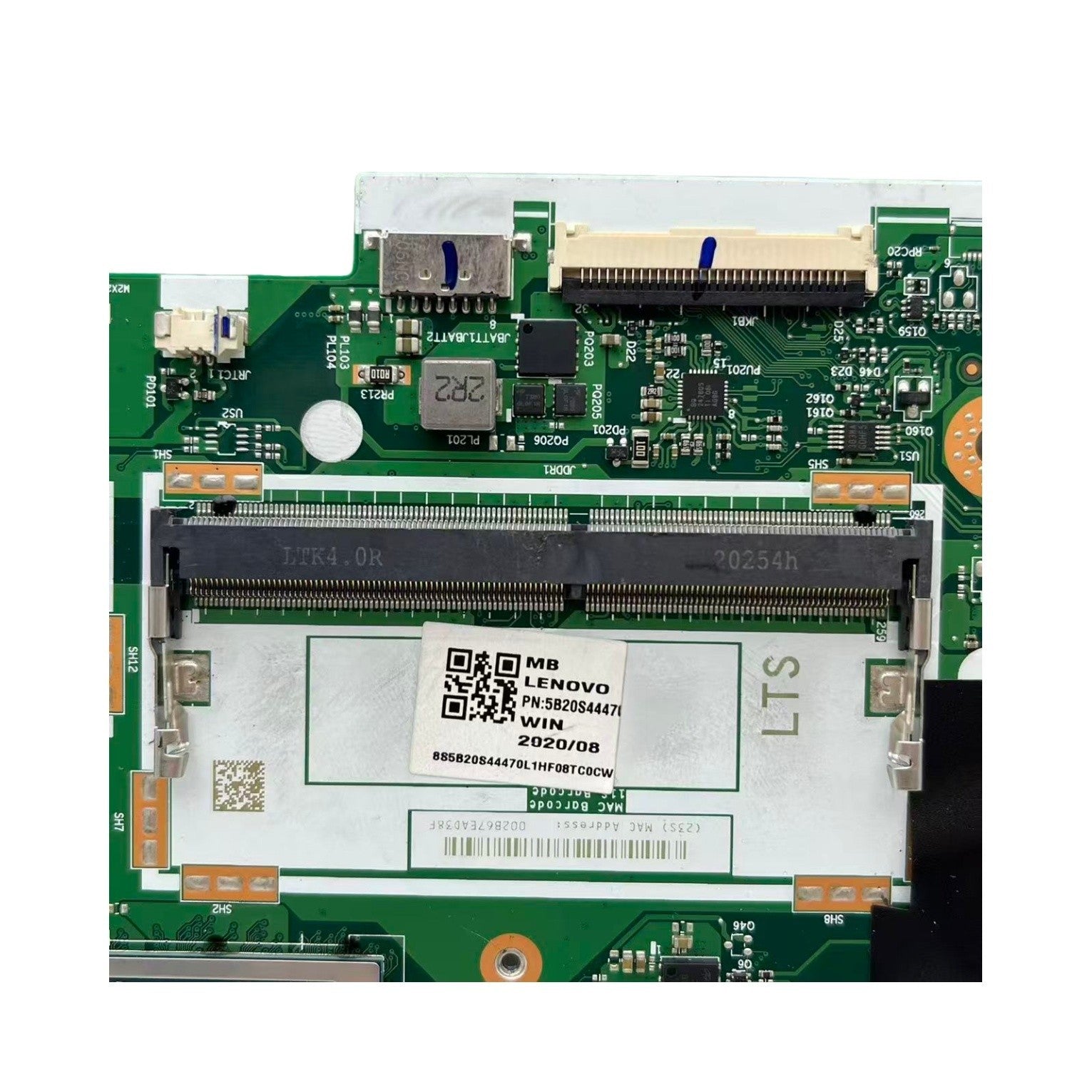 5B20S44470 Lenovo Ideapad 3 15ADA05 Motherboard NM-C821 R5-3500U 4GB - Bighao-Era Laptop part