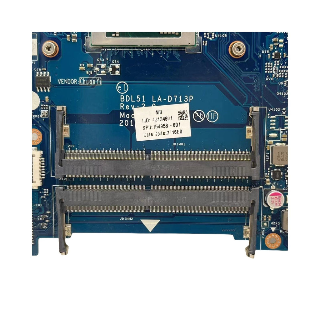 BDL51 LA-D713P HP Pavilion Motherboard for AMD A10-9600P CPU 854958-601 - Bighao-Era Laptop part