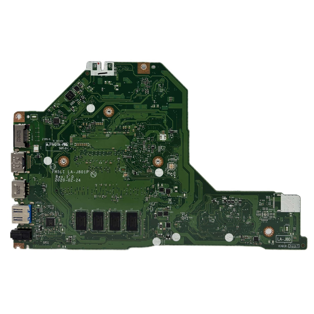 LA-J801P Acer Aspire A315-56 Motherboard with i3-1005G1 CPU and 4GB RAM NBHS511002 - Bighao-Era Laptop part