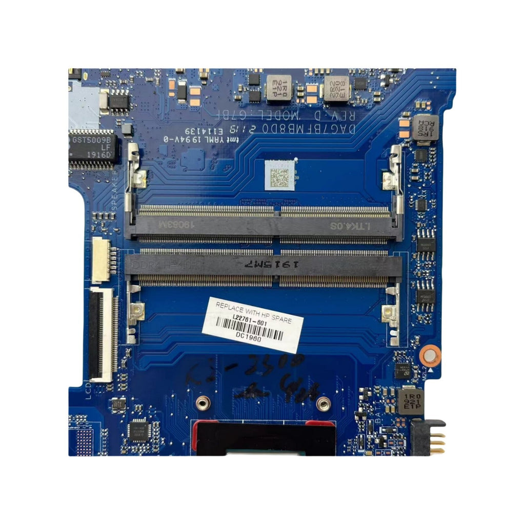 DAG7BFMB8D0 UMA HP Pavilion 15-CW Motherboard with Ryzen R3-2300U CPU L22761-001 - Bighao-Era Laptop part