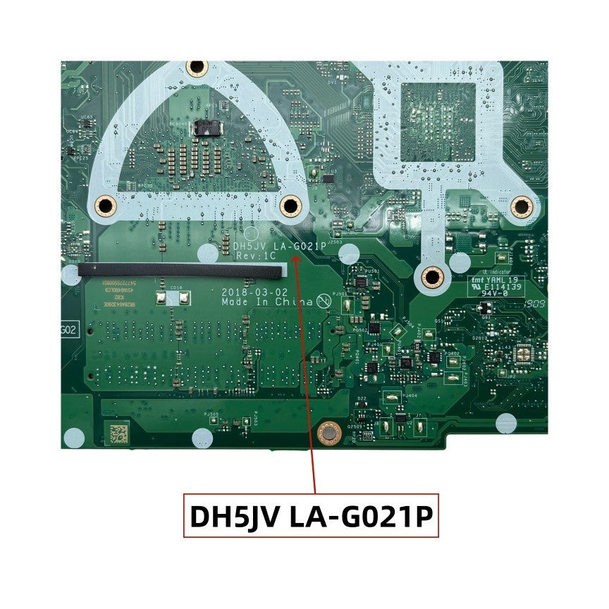 LA-G021P Acer A315-41 Motherboard with R3-3200U R7-2700U CPU UMA - Bighao-Era Laptop part