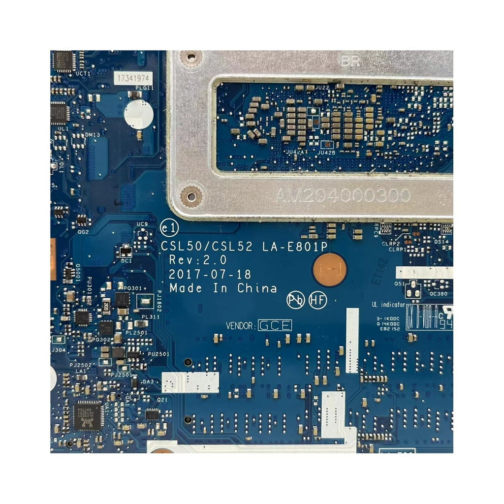 LA-E801P Motherboard HP Pavilion 250 G6 - 926246-601 UMA i7-7500U CPU Replacement - Bighao-Era Laptop part