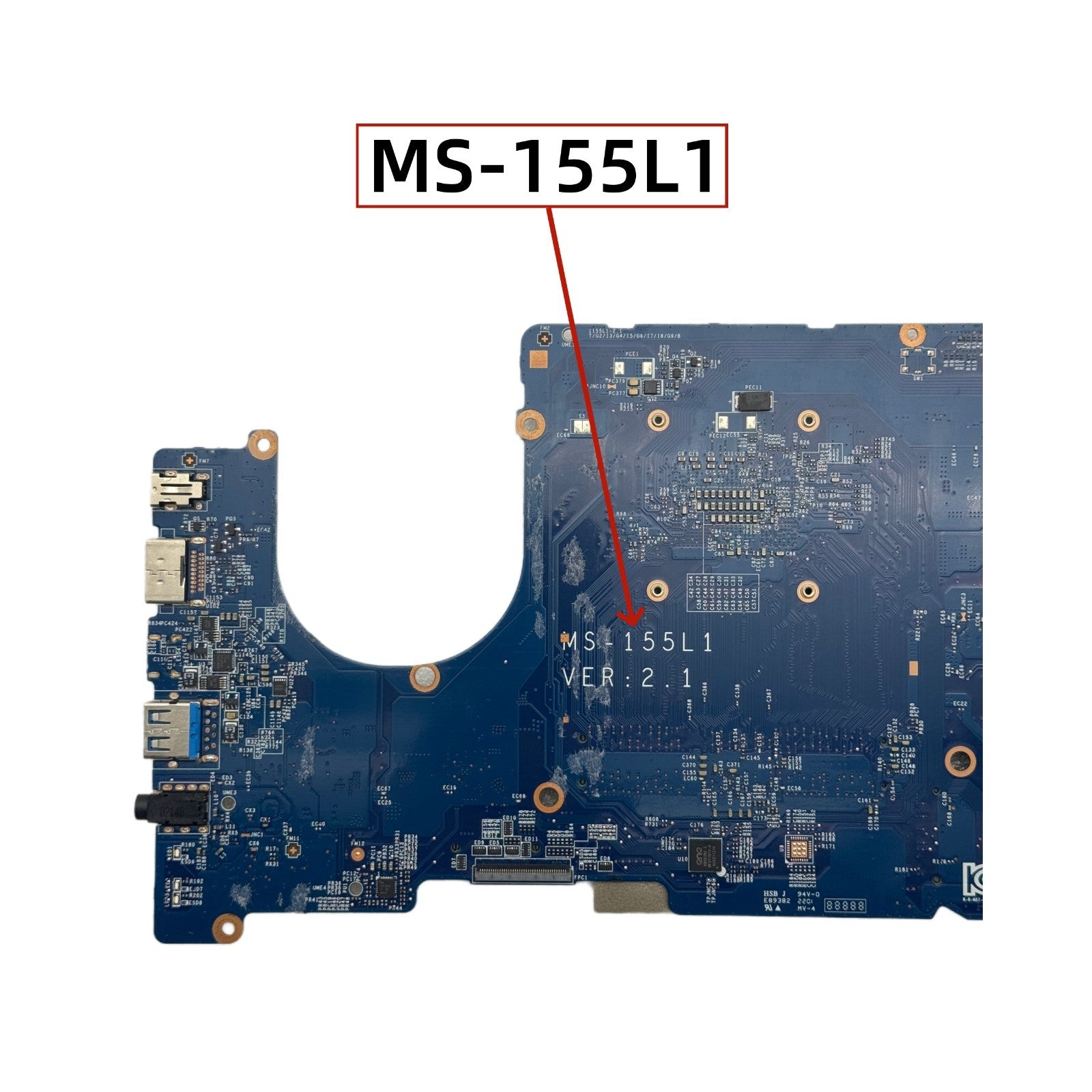 MSI MS-155L Modern 15 A5M Motherboard with R5-5500U and R7-5700U CPU - Bighao-Era Laptop part