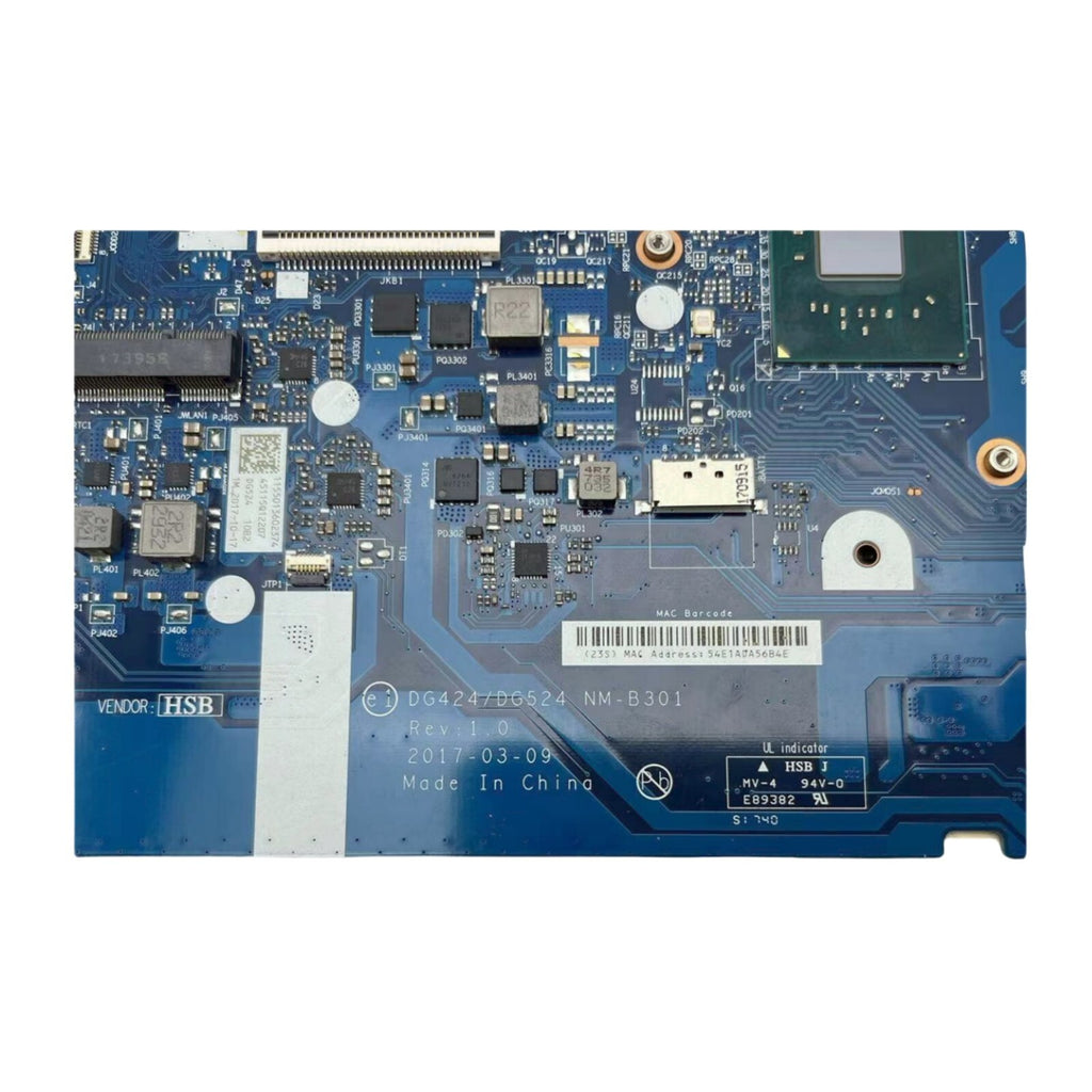 Lenovo IdeaPad 320-15IAP Motherboard NM-B301 for N3350/N4200 CPU DDR3 5B20P20644 - Bighao-Era Laptop part