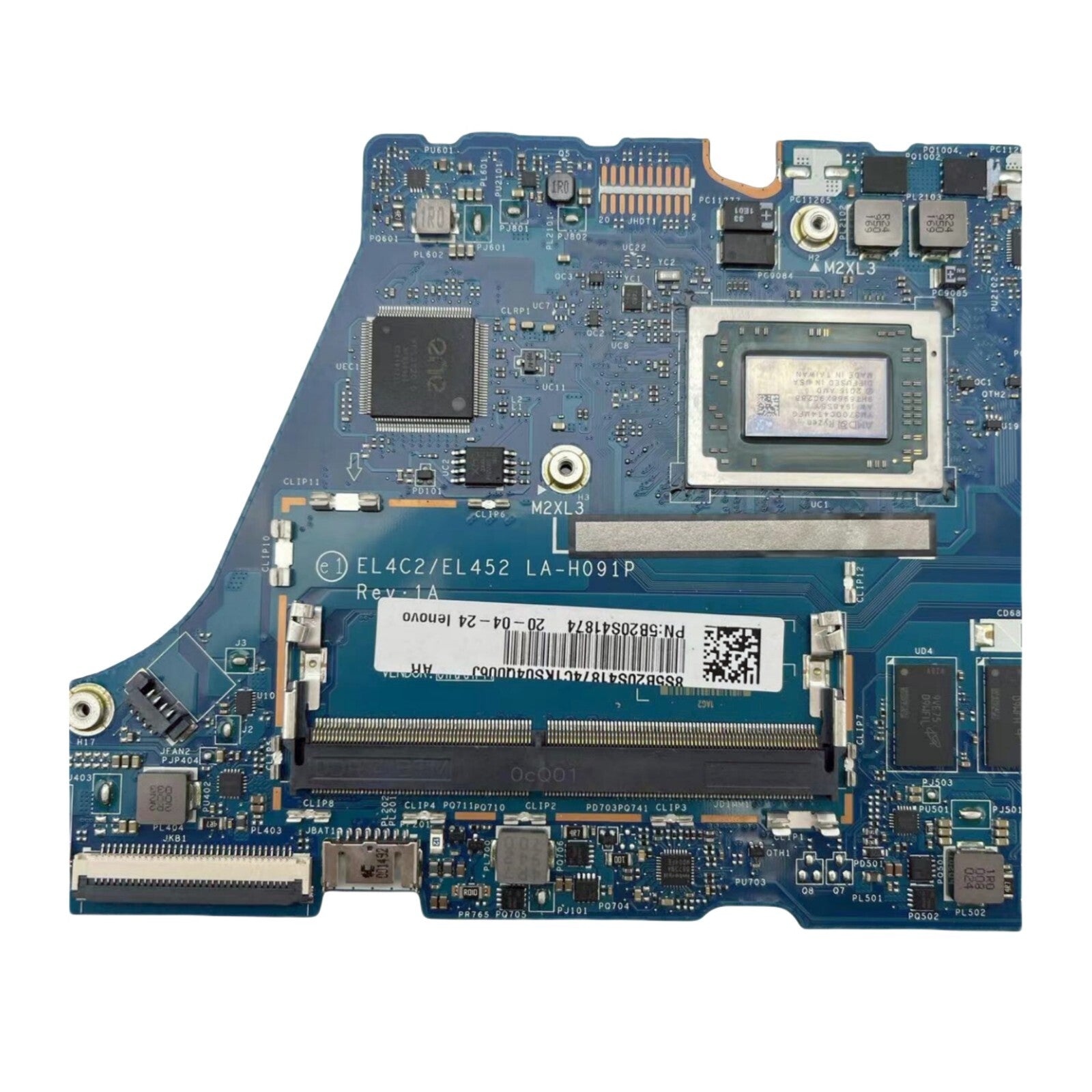 PN:5B20S41874 Lenovo Ideapad C340-14API Motherboard R7-3700U 4GB LA-H091P - Bighao-Era Laptop part