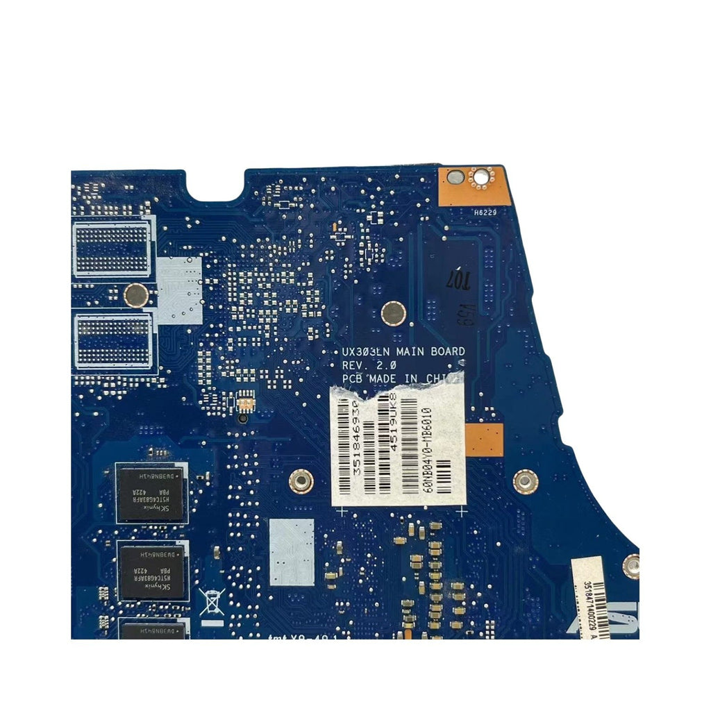 UX303LNB Motherboard for ASUS ZenBook UX303LN UX303LB with i7-4510U CPU and 4GB UMA - Bighao-Era Laptop part