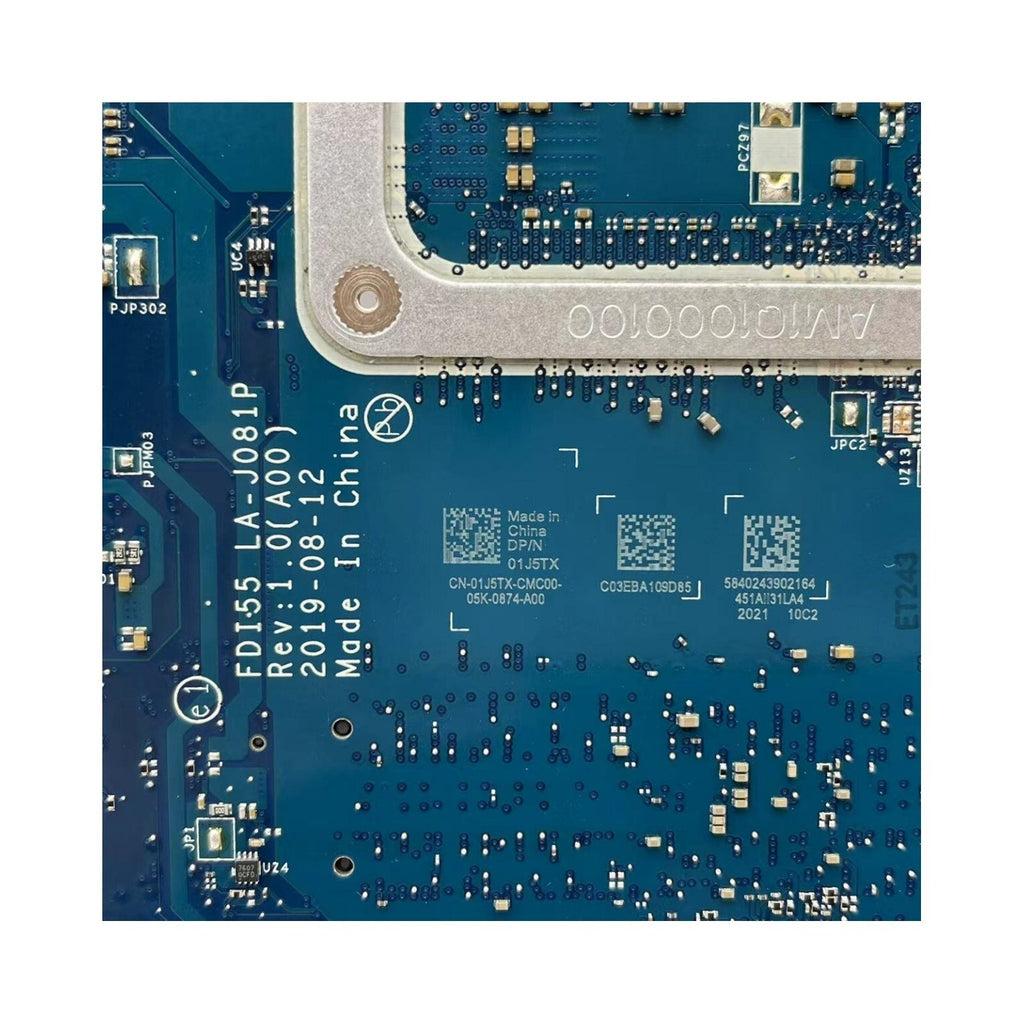 Dell Inspiron 3793 Motherboard with i5-1035G1 CPU UMA 01J5TX LA-J081P - Bighao-Era Laptop part