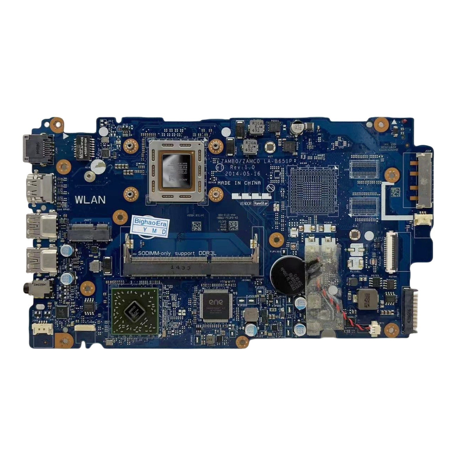 LA-B651P Dell Inspiron 5545 Motherboard CN-0JC13J A10-7300 CPU UMA Replacement - Bighao-Era Laptop part