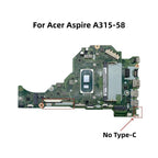 FH5AT LA-K093P Acer Aspire A315-58 Motherboard with i5-1135G7 CPU and 4GB/8GB RAM - Bighao-Era Laptop part