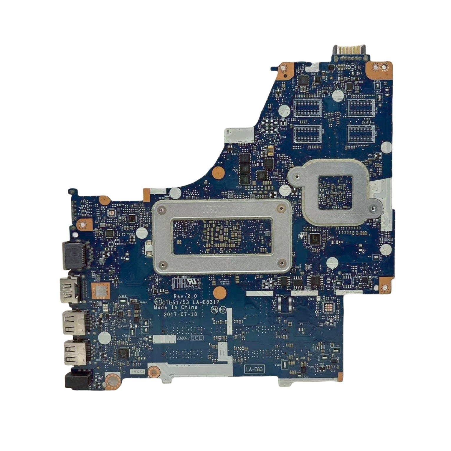LA-E831P HP Pavilion 15-BW Motherboard 924723-601 A10-9620P CPU R7 M340 2G - Bighao-Era Laptop part
