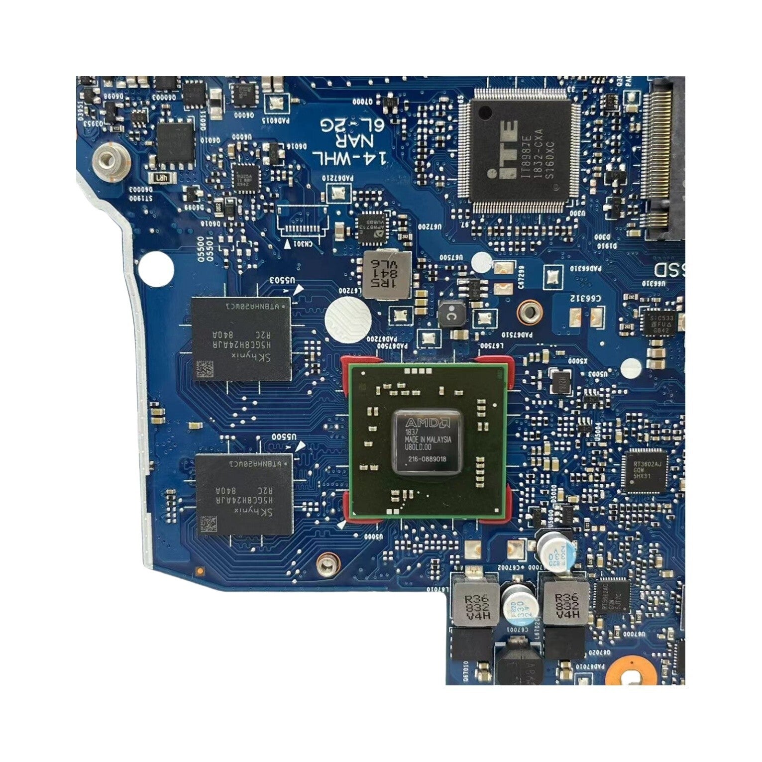 HP 14-CF Motherboard i5-8265U 6050A3023801 with R7 M440 2GB GPU L38210-601 - Bighao-Era Laptop part