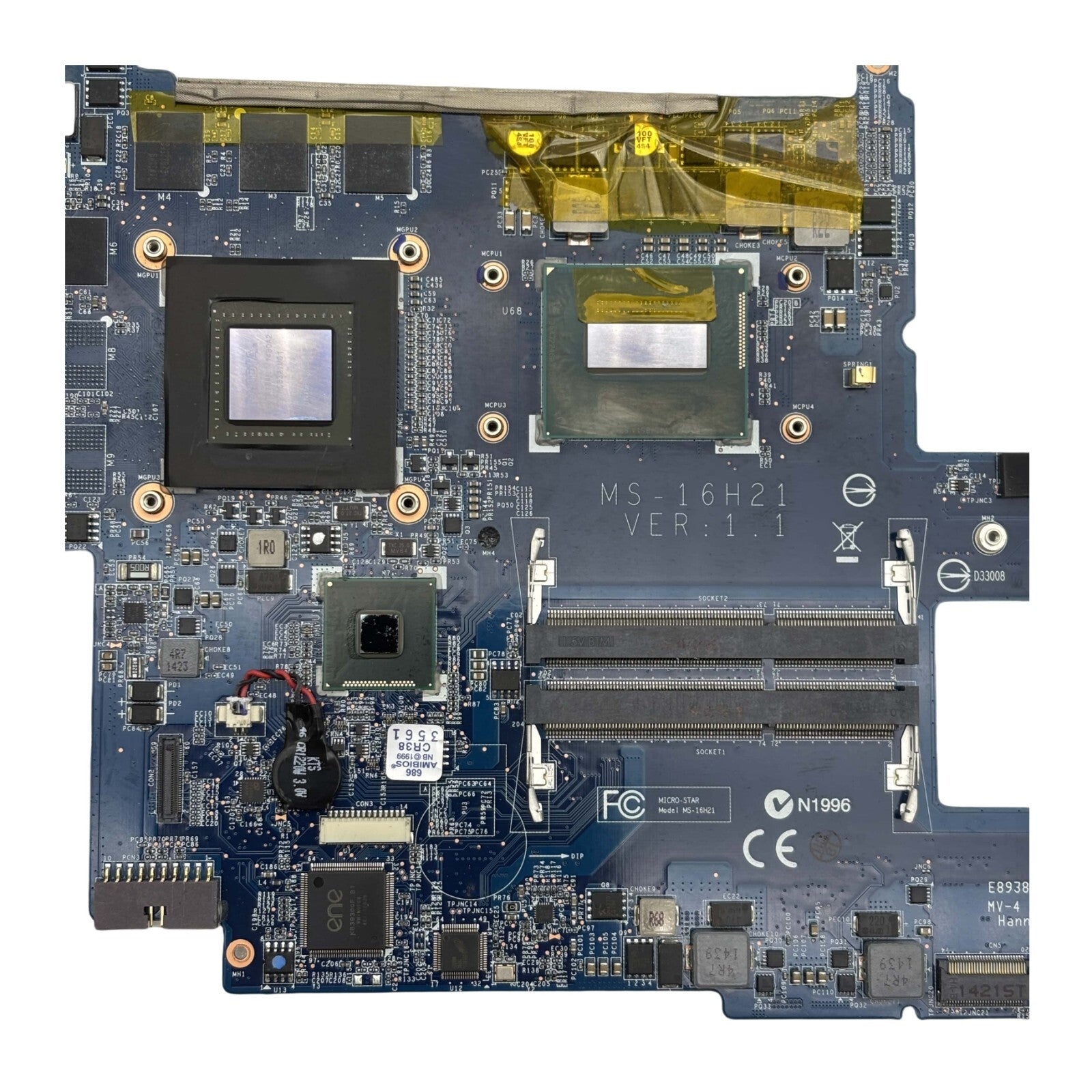MS-16H21 Motherboard for MSI GS60 2PC with i7-4710HQ CPU and NVIDIA GTX 860M 2GB - Bighao-Era Laptop part