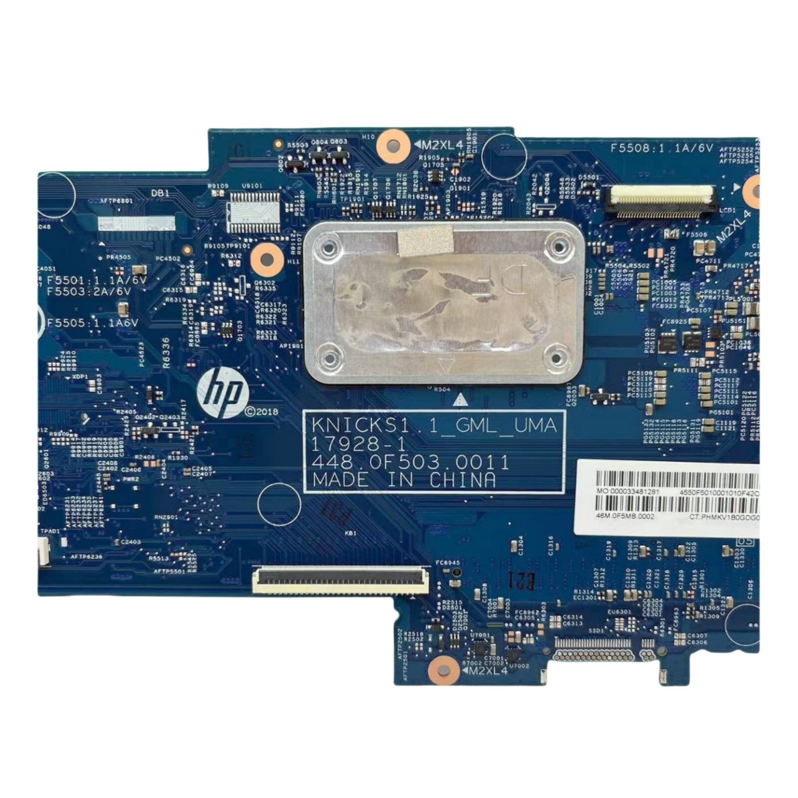 HP X360 11-AD Laptop Motherboard 17928-1 with N5000 CPU L20761-601 - Bighao-Era Laptop part