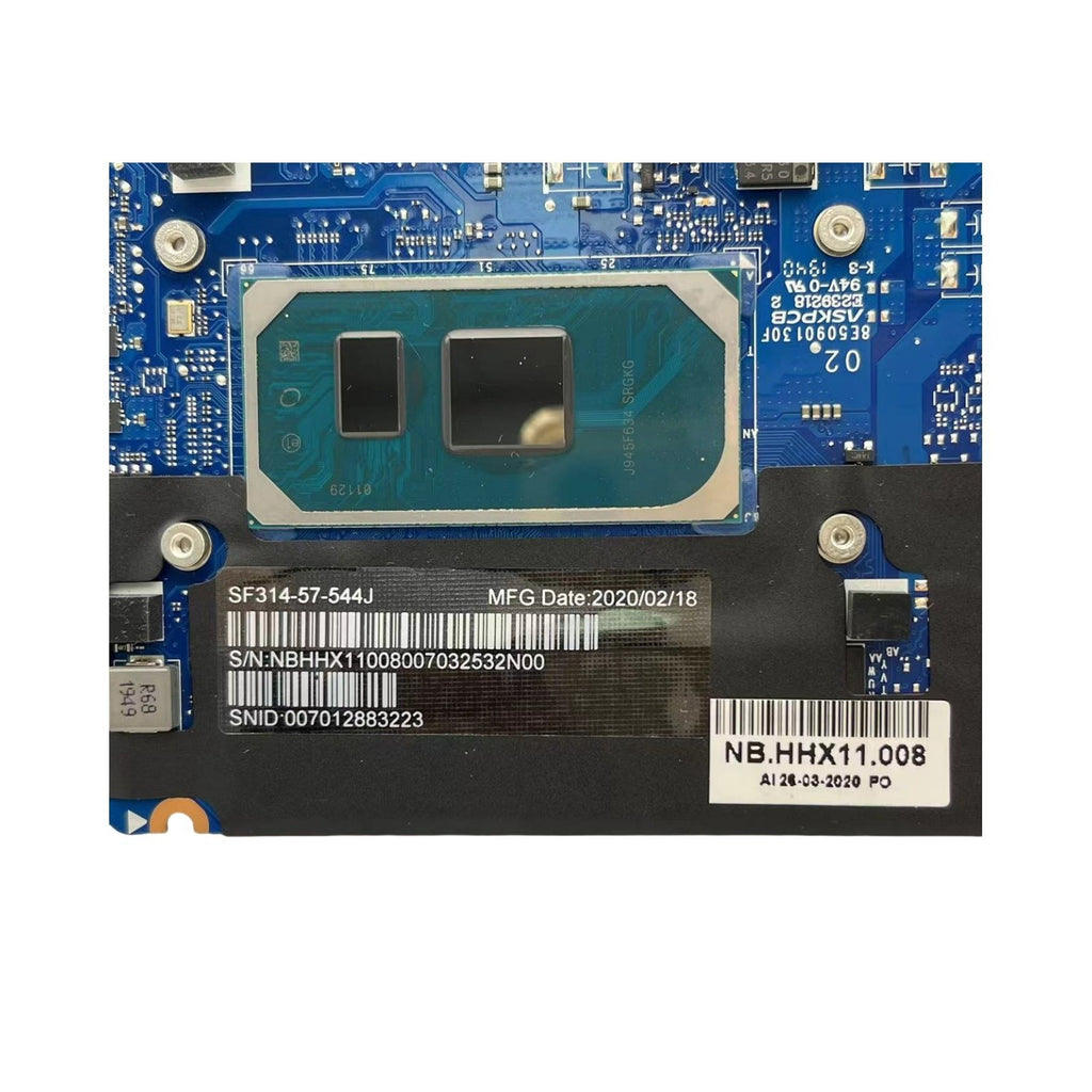 Acer Swift SF314-57 Motherboard NB8511_PCB_MB_V4 i5-1035G1 8GB NBHHX11008 - Bighao-Era Laptop part